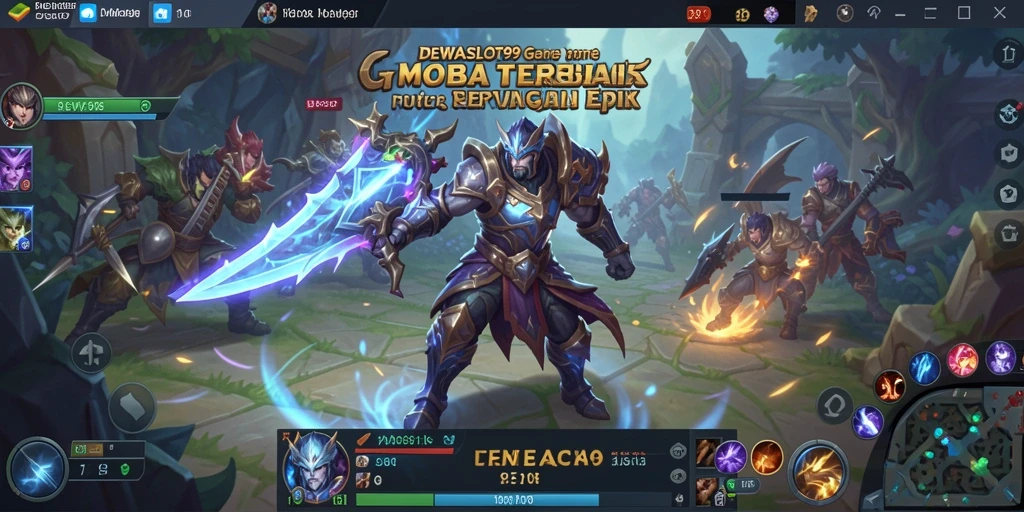 Tampilan gameplay seru dalam DEWASLOT99 dengan karakter yang beragam.
