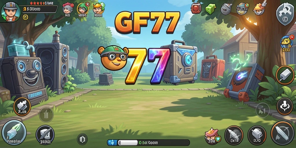 Tampilan menarik gameplay GF777 dengan elemen Idle yang memikat.