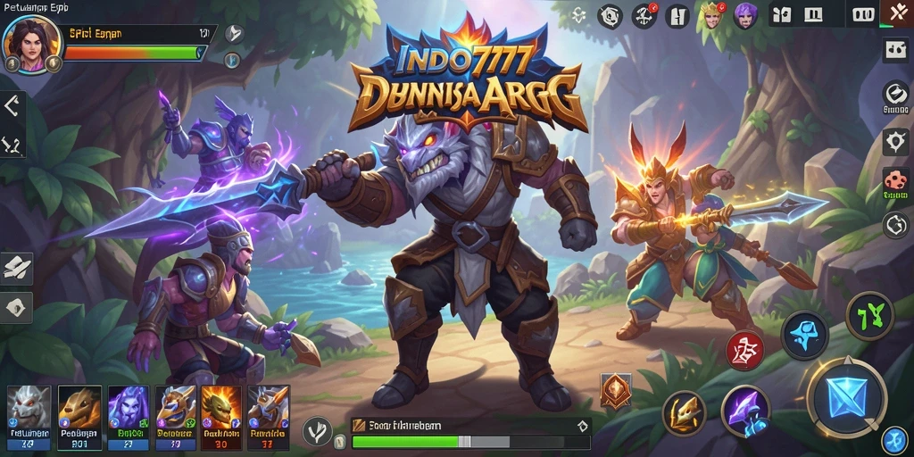 Tampilan spektakuler gameplay ARPG yang mendebarkan.