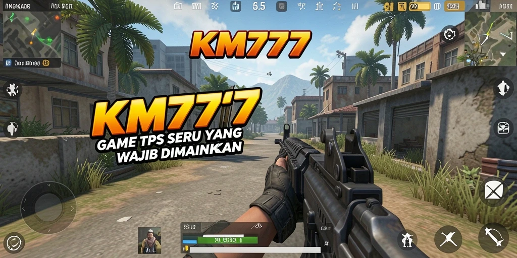 Screenshot gameplay KM777 menampilkan pertempuran seru dan grafis yang memukau.
