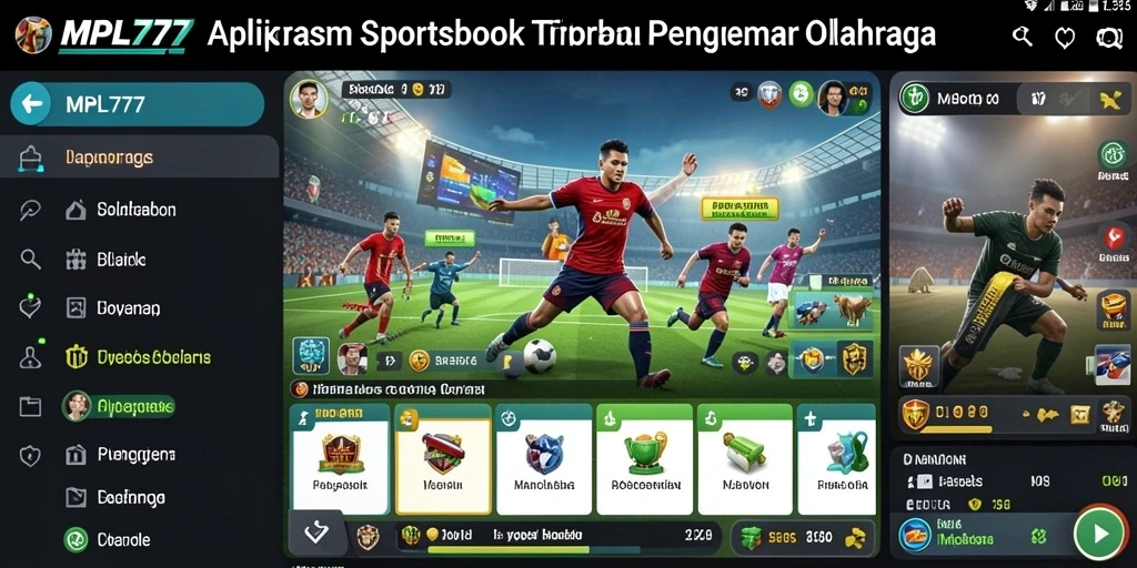 Tampilan gameplay Sportsbook MPL777 yang menarik dan interaktif.