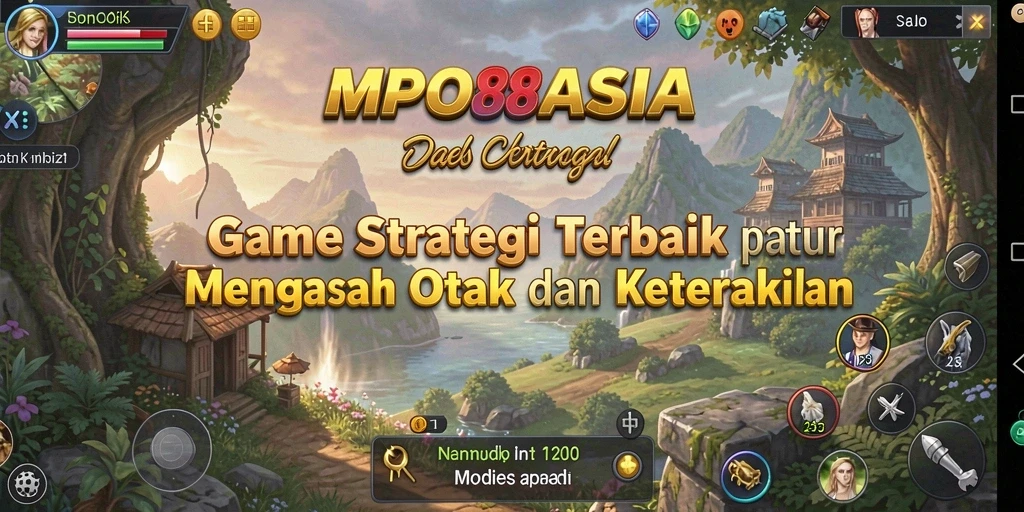 Screenshot gameplay MPO88ASIA menunjukkan pertempuran strategis yang menarik.