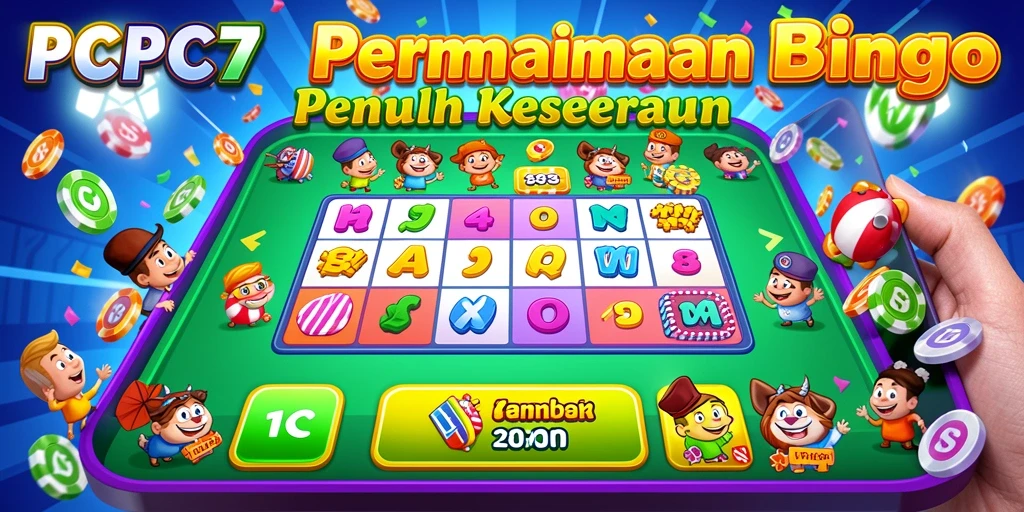 Screenshot gameplay PCPC7 yang menunjukkan keseruan bermain Bingo.