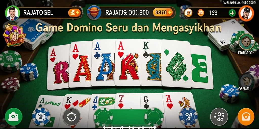 Screenshot menampilkan gameplay seru dan kompetisi di RAJATOGEL.