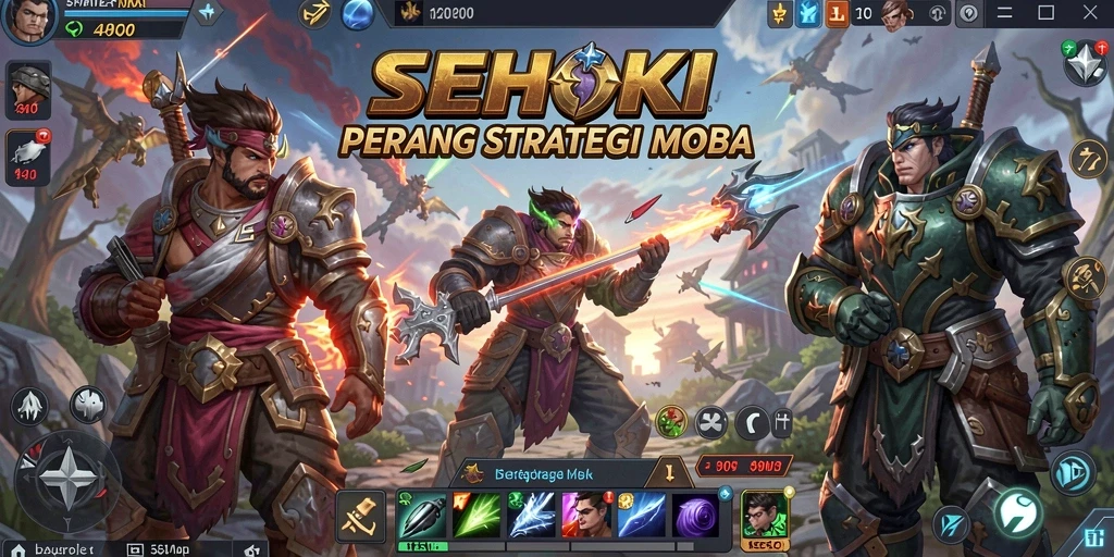 Tampilan gameplay SEHOKI yang seru dan penuh aksi.