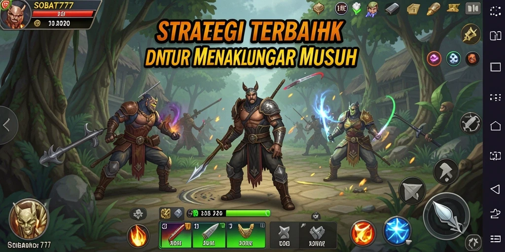 Tampilan menarik dari gameplay SOBAT777 yang menunjukkan strategi yang rumit.