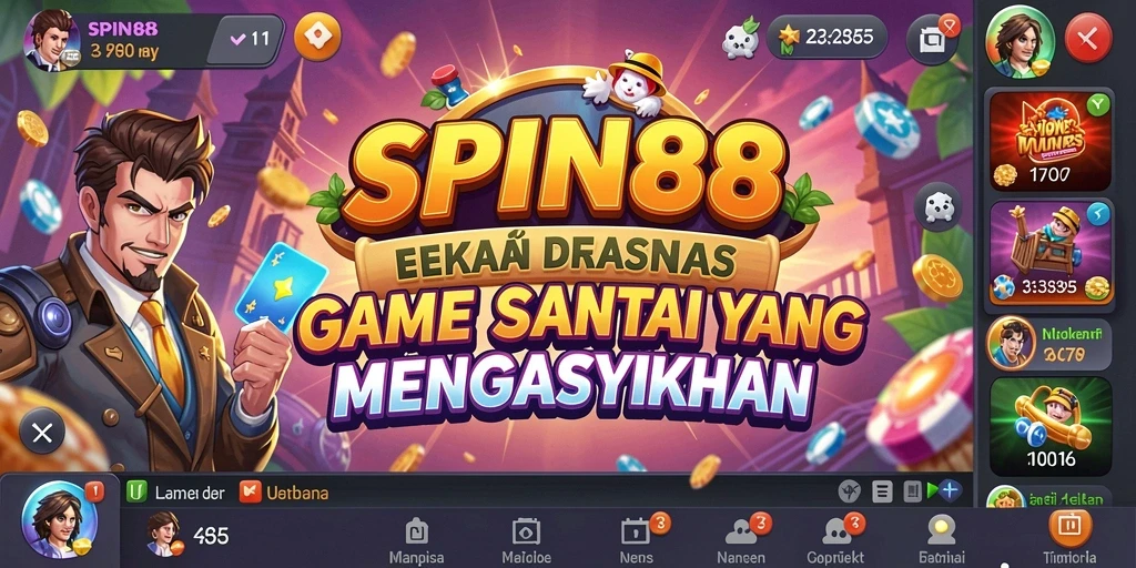 Tampilan menarik gameplay SPIN88 yang seru dan menghibur.