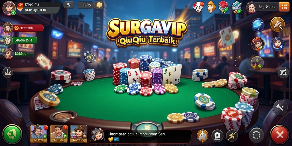 Screenshot SURGAVIP menampilkan gameplay seru dan kompetitif.