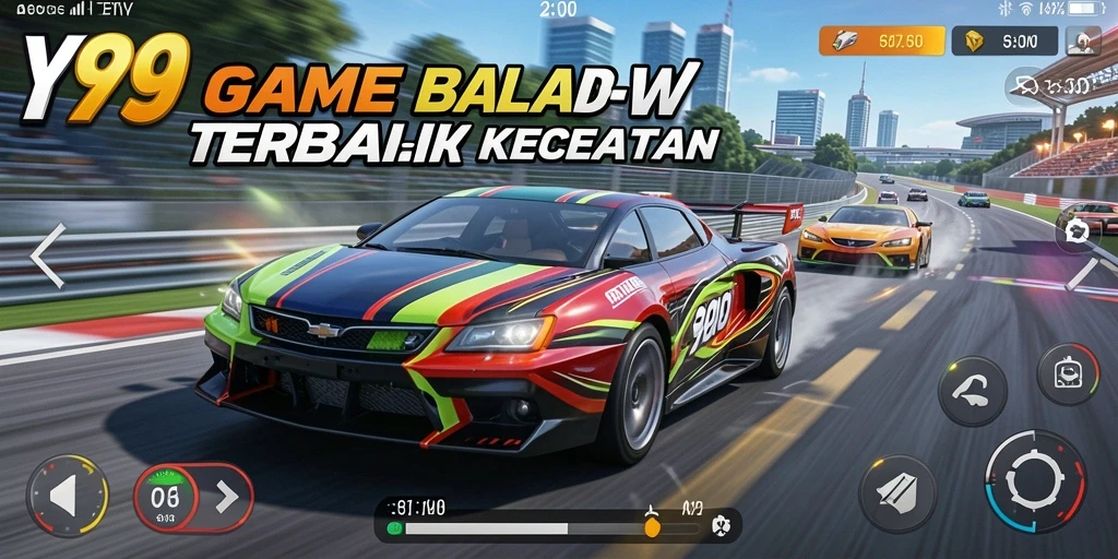 Gameplay balap yang mendebarkan dengan grafis ciamik.