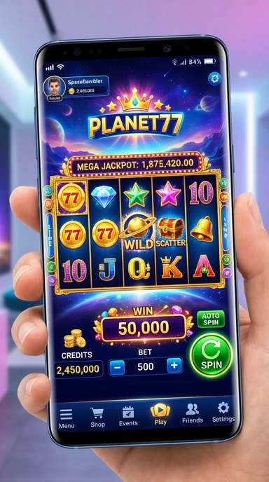 Proses pengunduhan aplikasi yang cepat dan mudah di planet77.